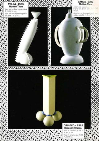 Graphisme & design Memphis - années 80