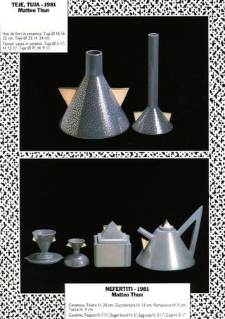 Graphisme & design Memphis - années 80