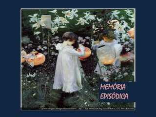 MEMÓRIA
EPISÓDICA
 