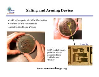 Mems Exchange Benard