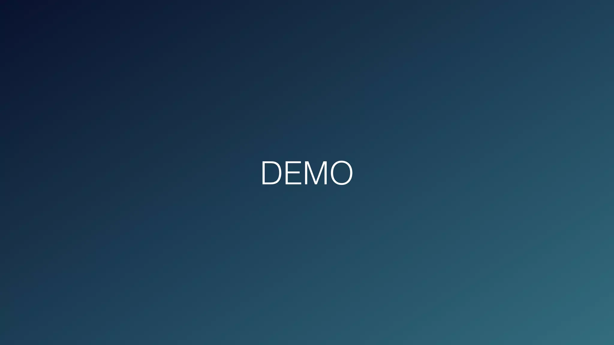 DEMO
 