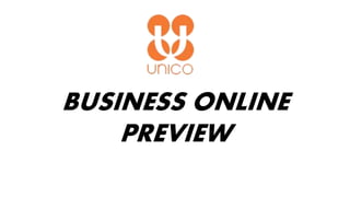 BUSINESS ONLINE
PREVIEW
 