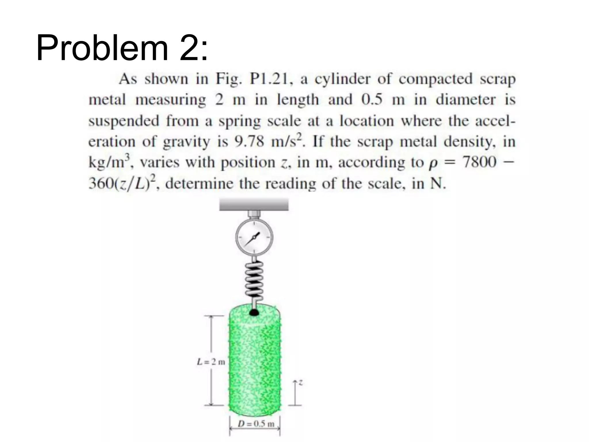 Problem 2:
 