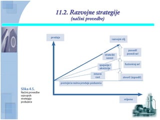 11.2. Razvojne strategije
      (načini provedbe)
 