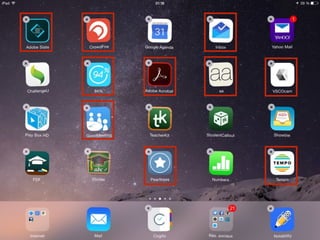 (Ménage des applications)