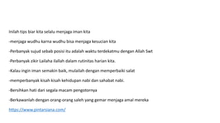 Menahan rasa ingin maksiat