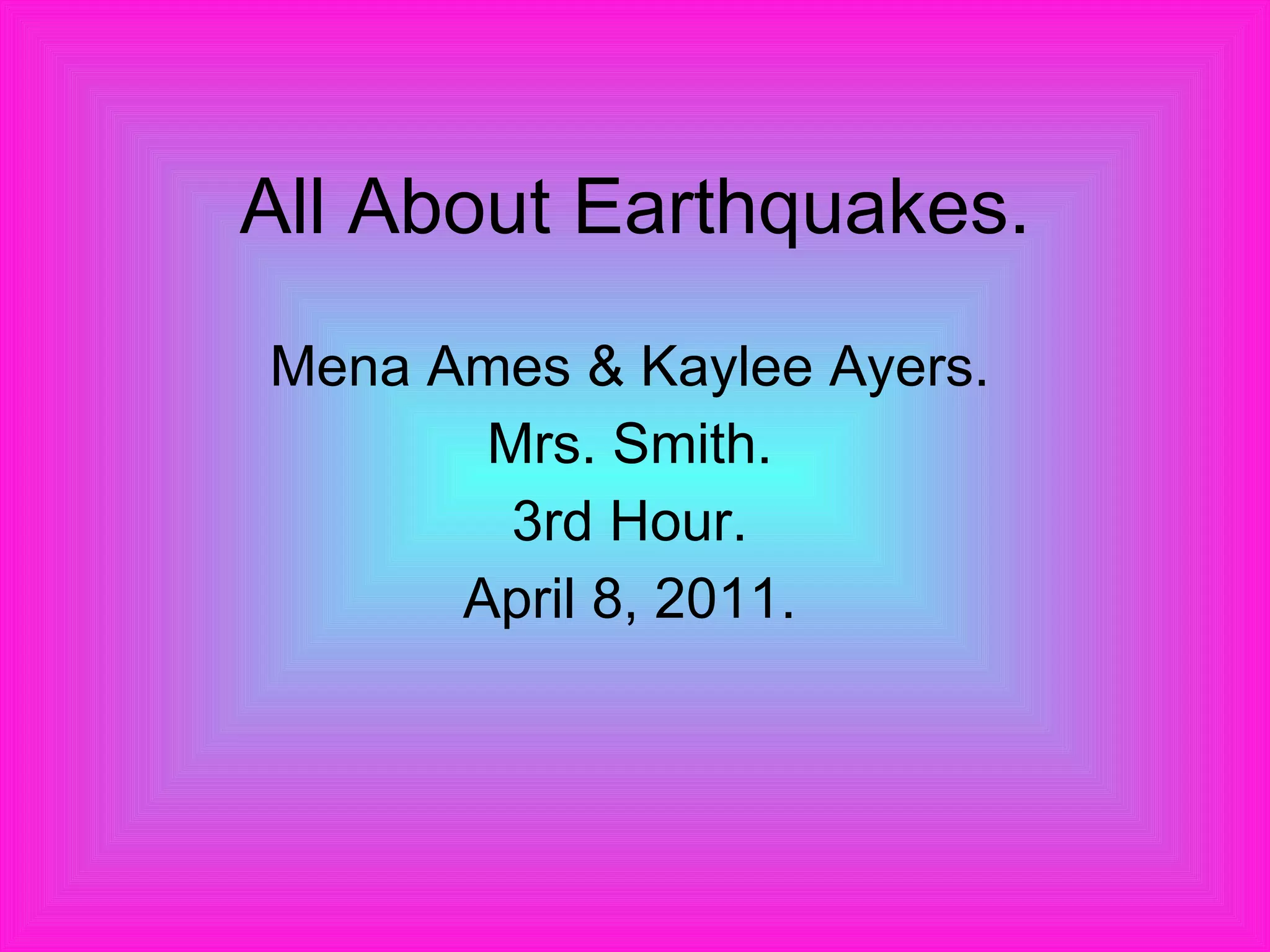 Mena+kaylee+1st+hour | PPT