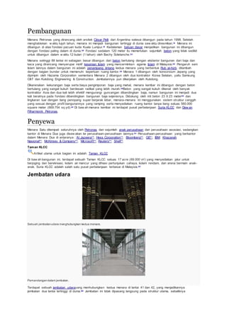 Menara petronas | PDF