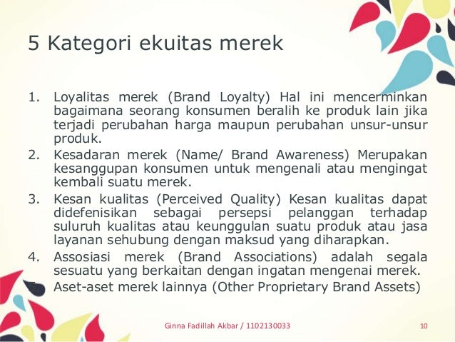 Menciptakan ekuitas merek