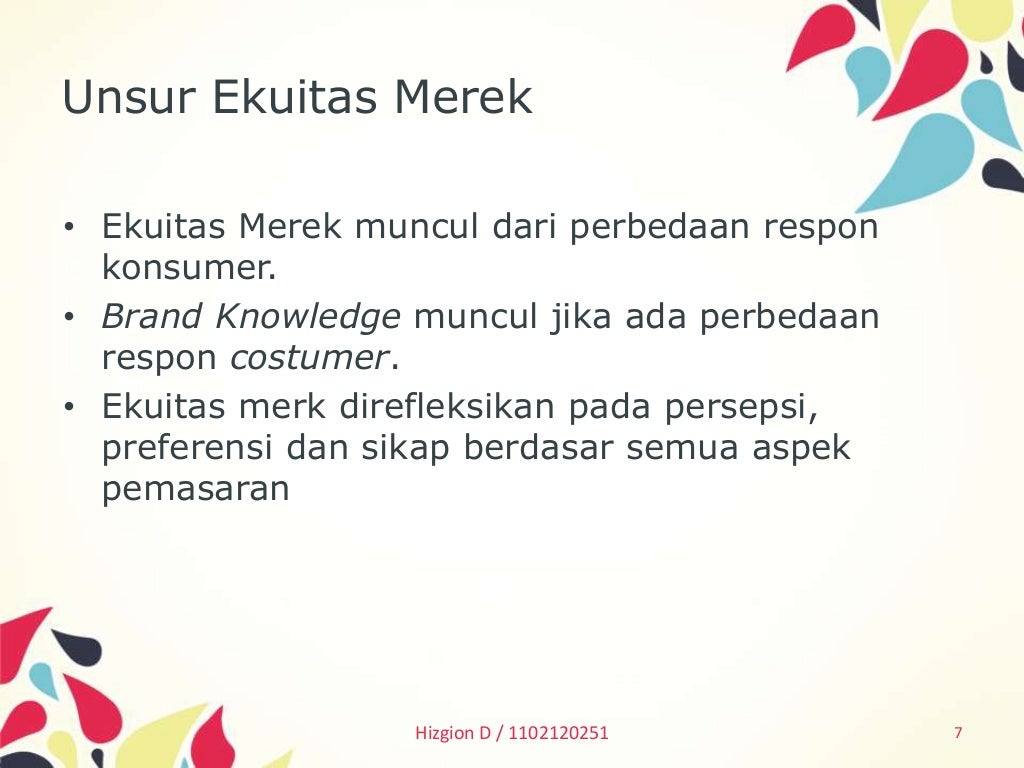 Menciptakan ekuitas merek