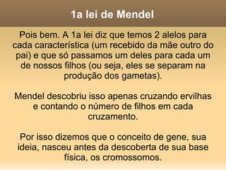 1a lei de mendel 
