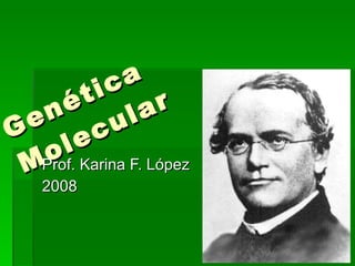 Genética Molecular Prof. Karina F. López 2008 
