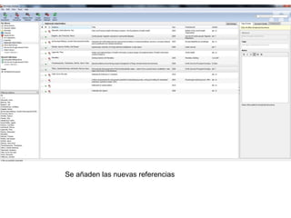 Se añaden las nuevas referencias
 