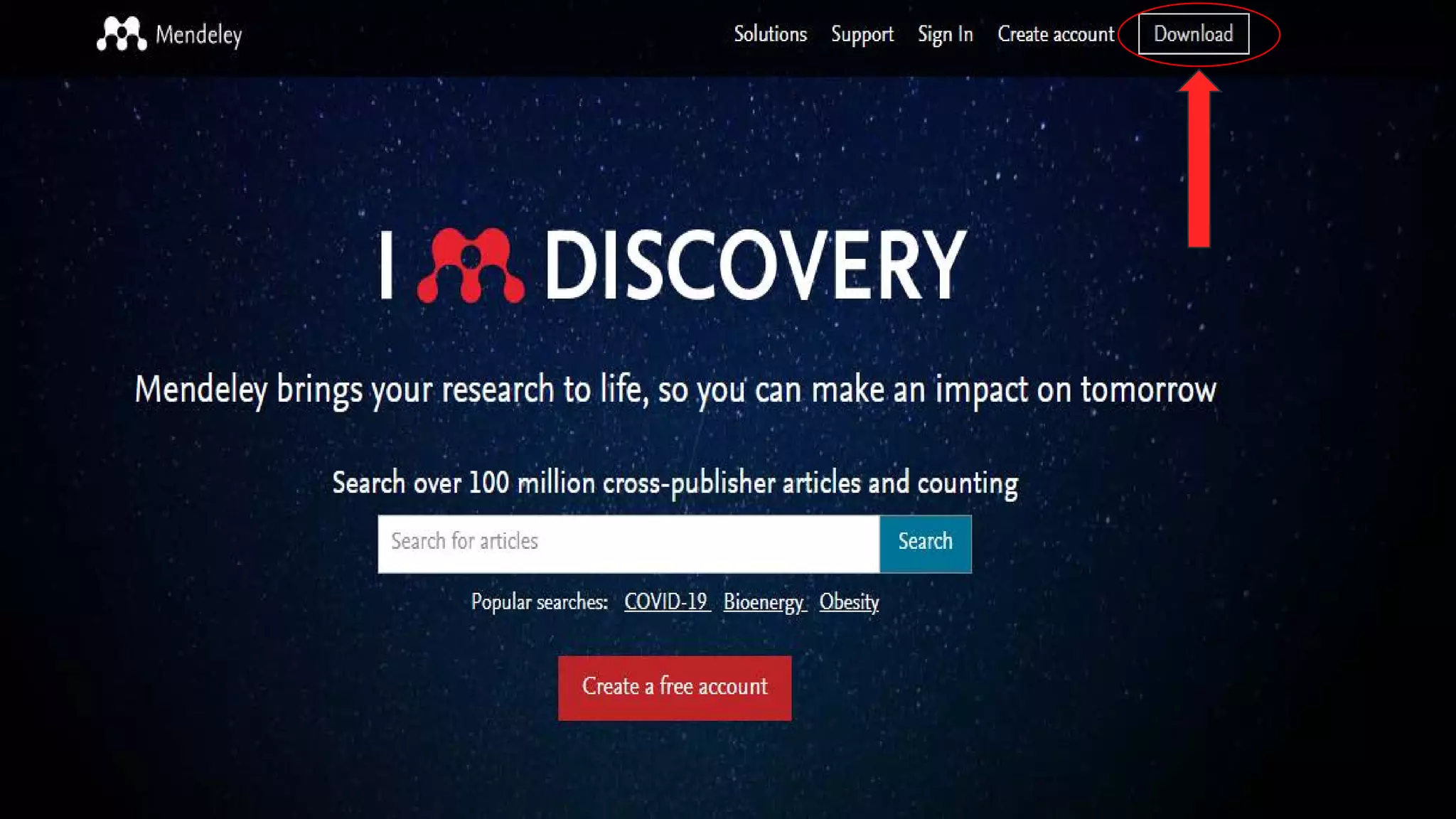 Mendeley Documentation and Citation Program