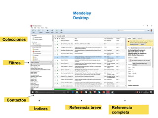 Índices
Colecciones
Referencia breve Referencia
completa
Filtros
Contactos
Mendeley
Desktop
 