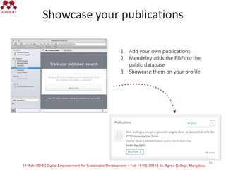 Reference Manger Reference Management Tools : MENDELEY: Free Reference Manger & PDF ...