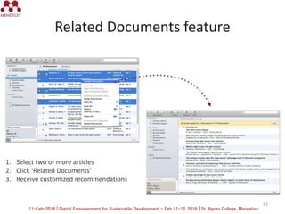 Reference Manger Reference Management Tools : MENDELEY: Free Reference Manger & PDF ...