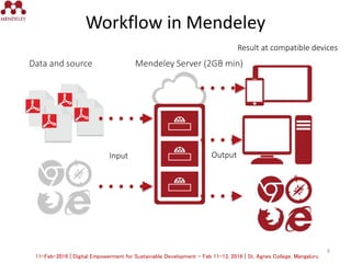 Reference Manger Reference Management Tools : MENDELEY: Free Reference Manger & PDF ...