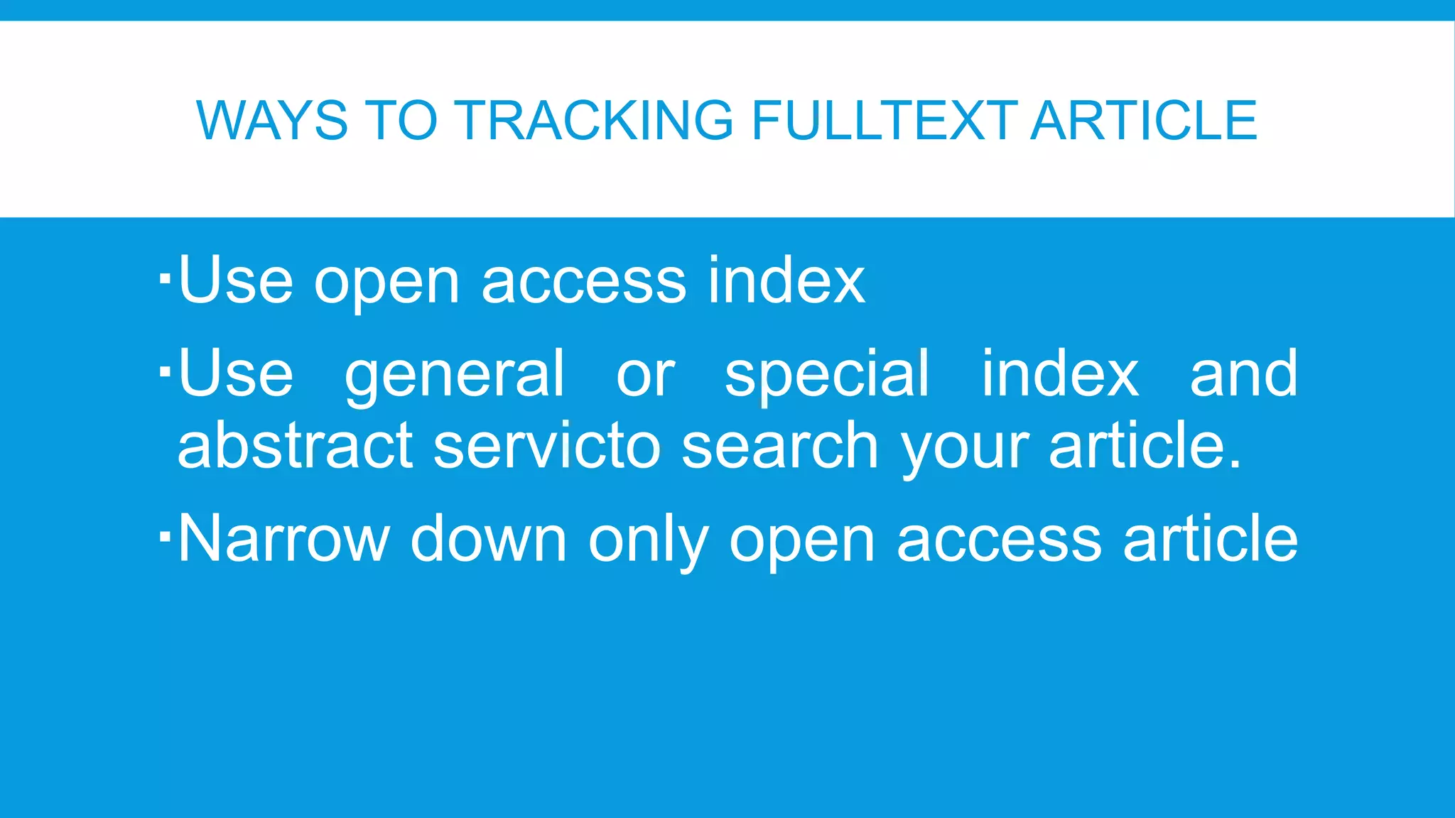 Cara Mudah Menggunakan Reference Management untuk Tracking Scientific ...