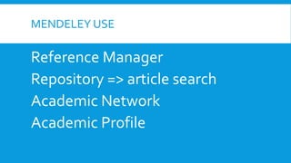 Cara Mudah Menggunakan Reference Management untuk Tracking Scientific ...
