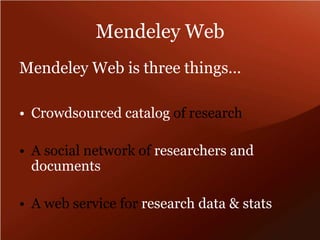 Developed by Bruce D’Arcus, first implemented by Zotero