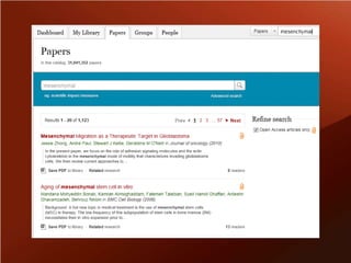 Tools for scholarly communication by and for scholars.Citation Style LanguageMendeley…Implements CSLShips with thousands of stylesDevelops citation style processor codeSupports community in development of styles