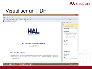 Visualiser un PDF
 