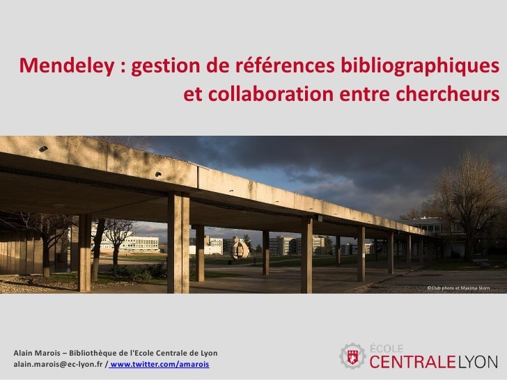 Mendeley Gestion De R f rences Bibliographiques 2 0