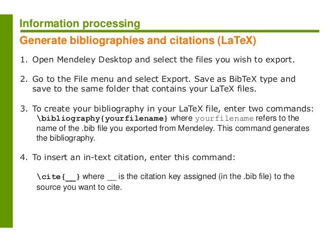 biblatex in a nutshell for