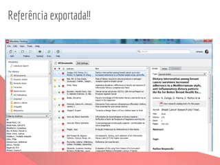 Referência exportada!!
 