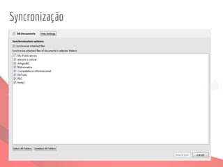 Syncronização
 