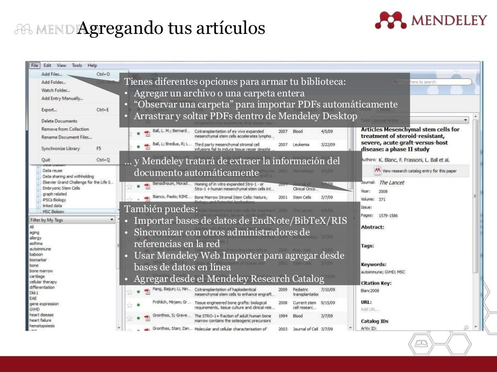 Mendeley Institutional Edition más que gestión de referencias