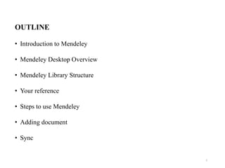 Reference manager Power point presentation | PDF