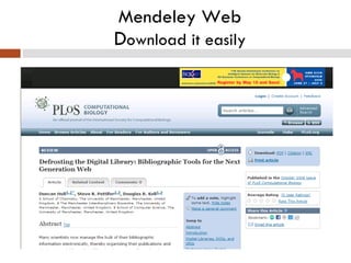 Mendeley Web D ownload it easily 