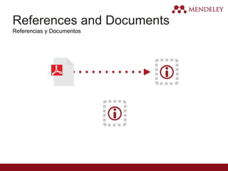 References and Documents
Referencias y Documentos
 