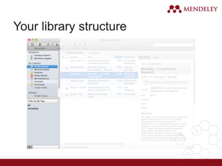 Your library structure
 