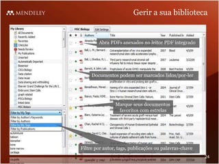 Gerir a sua biblioteca
Marque seus documentos
favoritos com estrelas
Documentos podem ser marcados lidos/por-ler
Filtre por autor, tags, publicações ou palavras-chave
Abra PDFs anexados no leitor PDF integrado
24
24
 