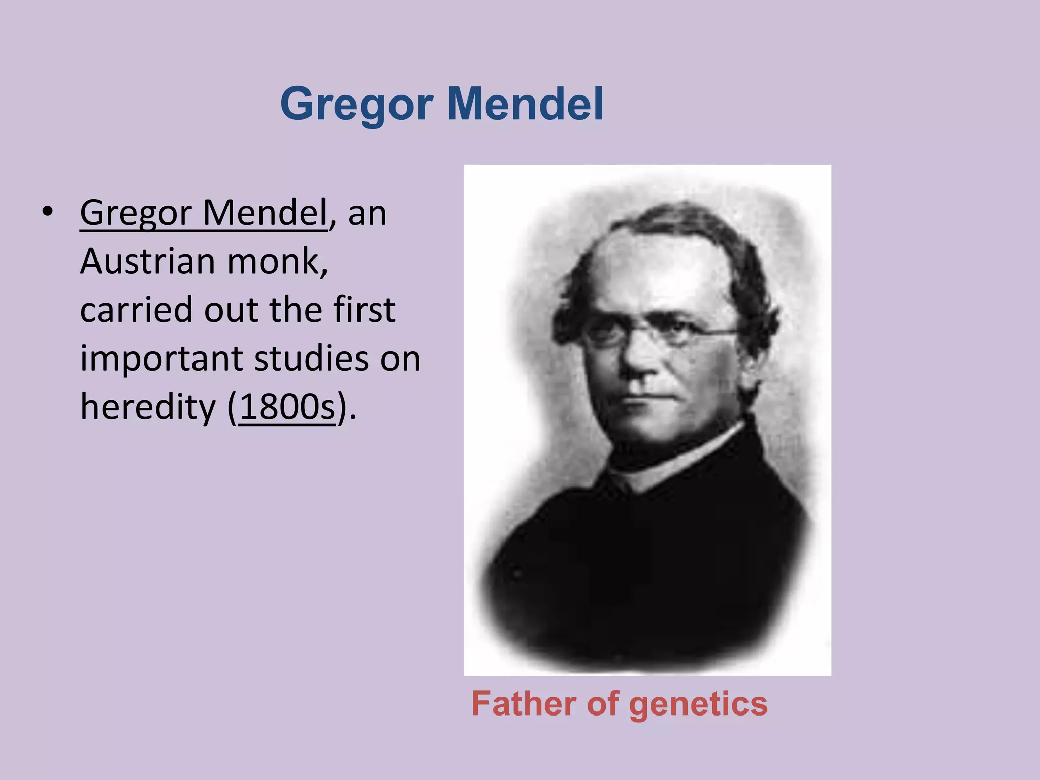 Mendelian genetics 101 | PPTX