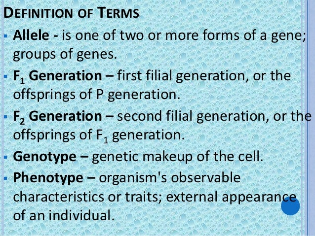 Genetics Mendellian Principles Of Heredity