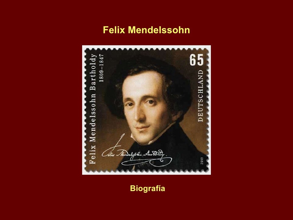 Mendelssohn biografia