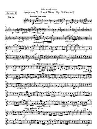 Mendelssohn sym3.clarinet
