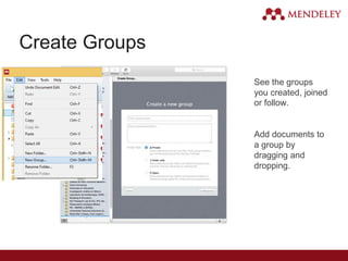 Mendeley Desktop Reference Manager | PDF