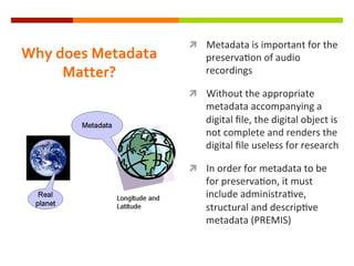 Metadata Schema's  Slide 4