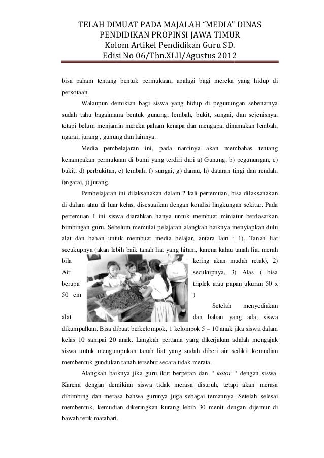 Contoh Artikel Pendidikan Murah - Contoh Club