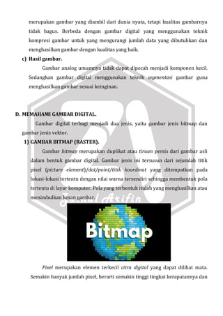 KD Mendiskusikan format gambar | PDF