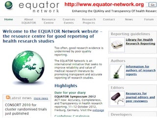 http://www.equator-network.org
 
