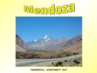 Mendoza FEDERICO D. – STEFFANO F. “6 D” 