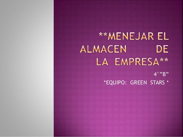 almacén