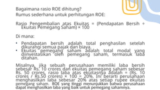 Rumus Rumus Rasio Roe Contoh laporan ppt mata kuliah menejemen finansial .pptx