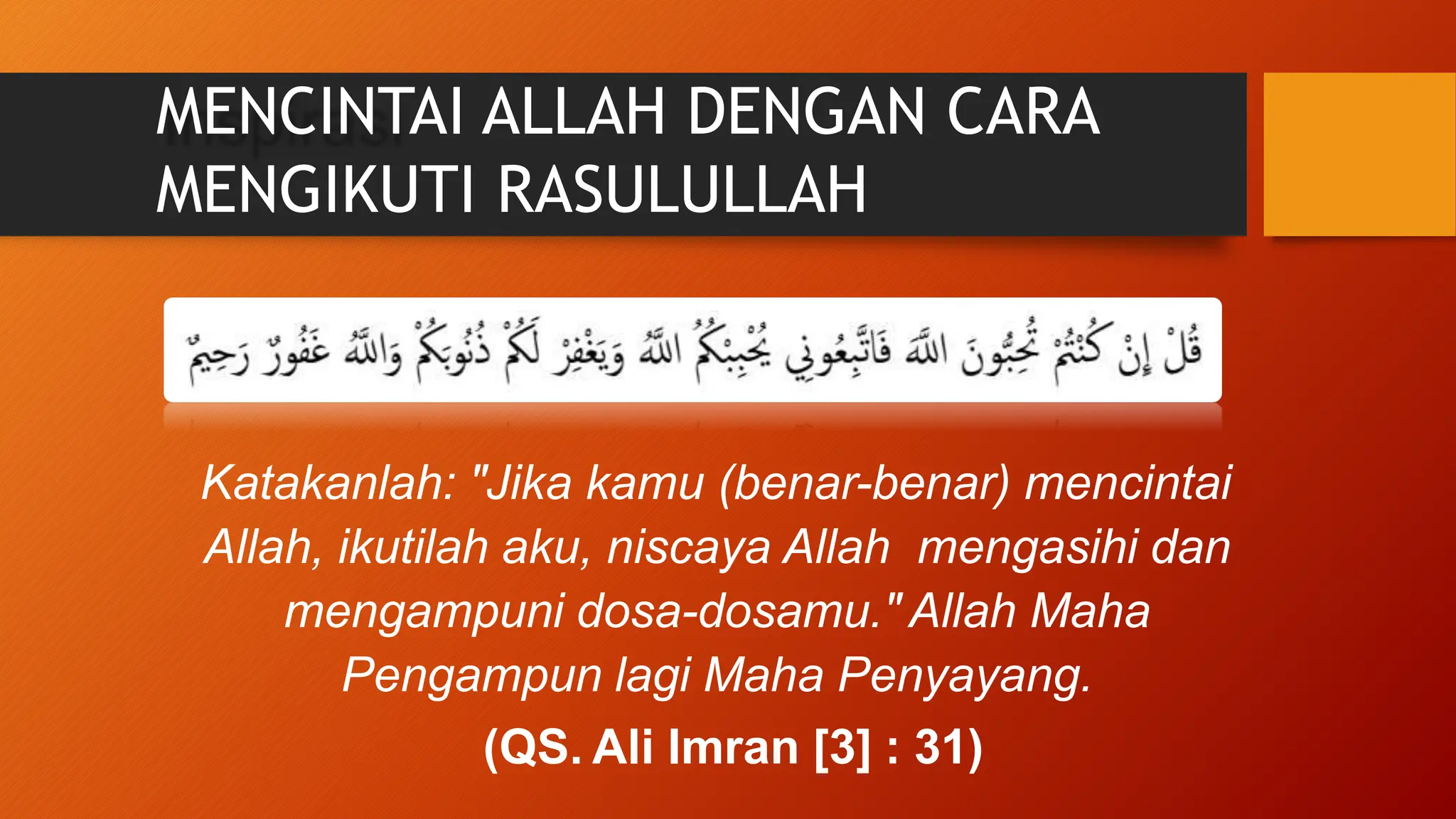 Hadits Rasulullah meneladani akhlak terpuji Rasulullah.pptx